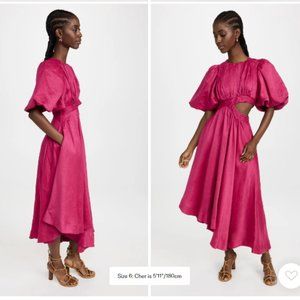 *Brand New* Aje Fuschia Dress